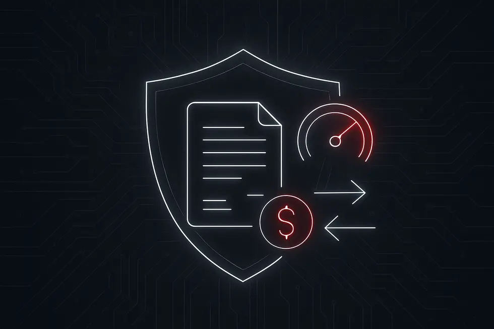 Blokzincir &uuml;zerinde &ccedil;alışan otomatik dijital kontratı temsil eden grafik.