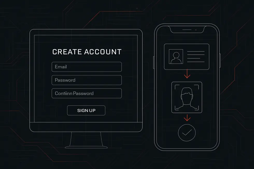 CEX platformlarının kullanıcı dostu ana işlem ekranı.