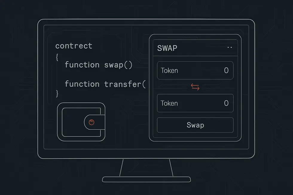Merkeziyetsiz borsaların blok zinciri &uuml;zerindeki bağlantı ve kullanıcı yapısı.
