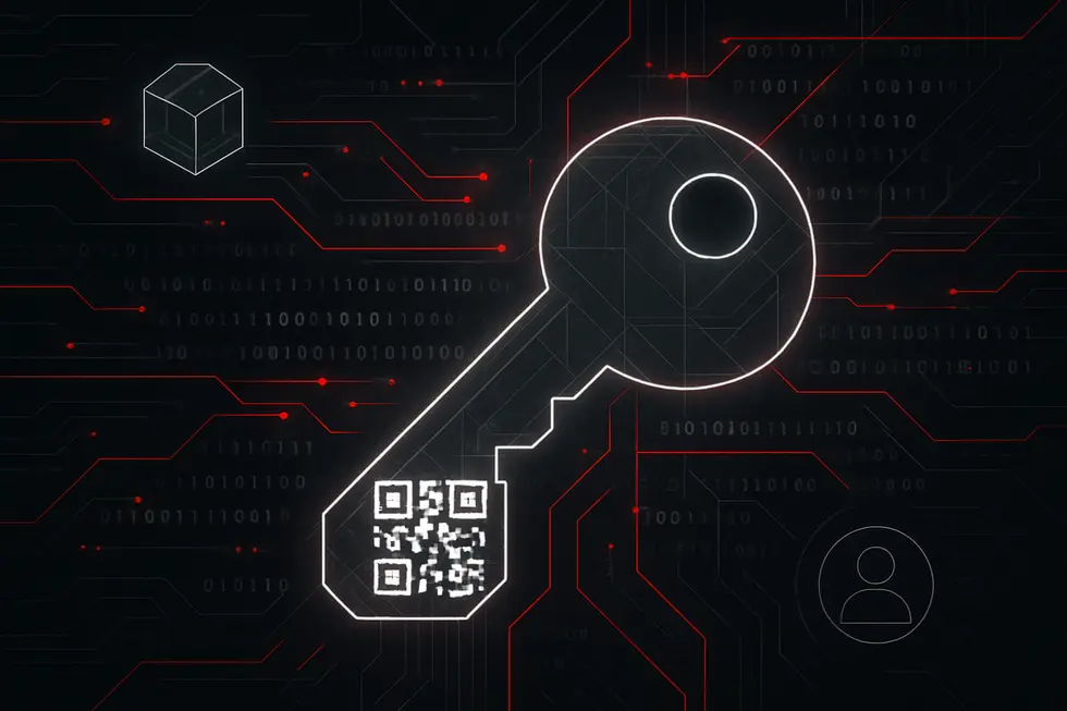 Bir kripto cüzdan arayüzü ve dijital varlık simgeleri.