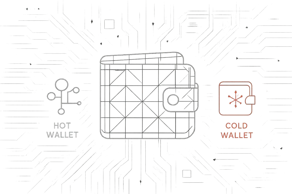 Kriptopara sisteminin ve blockchain bağlantılarının şematik g&ouml;sterimi.