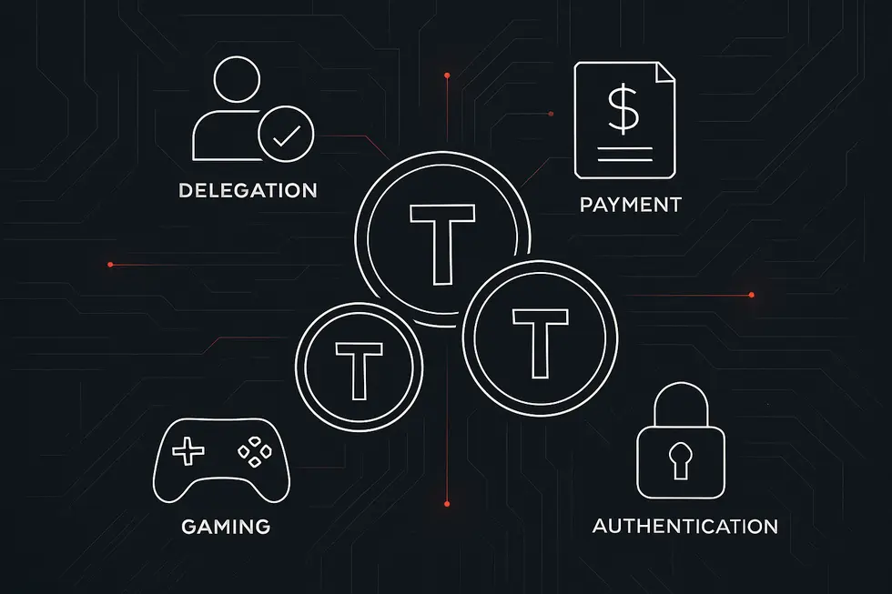 Tokenomik kavramlarını g&ouml;rselleştiren minimalist bir şema.